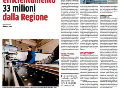 SKILLE – PAROLA D’ORDINE EFFICIENTAMENTO 33 MILIONI DALLA REGIONE