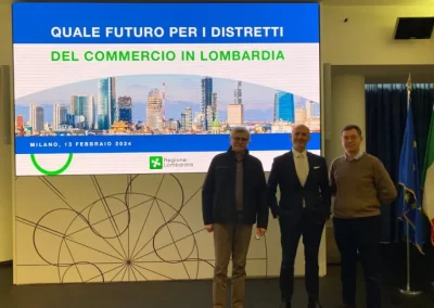 Emiliano Crotti di Europartner ha curato il progetto Distretto del Commercio Alto Milanese che ha ottenuto uno dei finanziamenti più alti da parte di Regione Lombardia