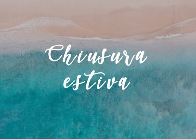 CHIUSURA ESTIVA – UFFICI MILANO